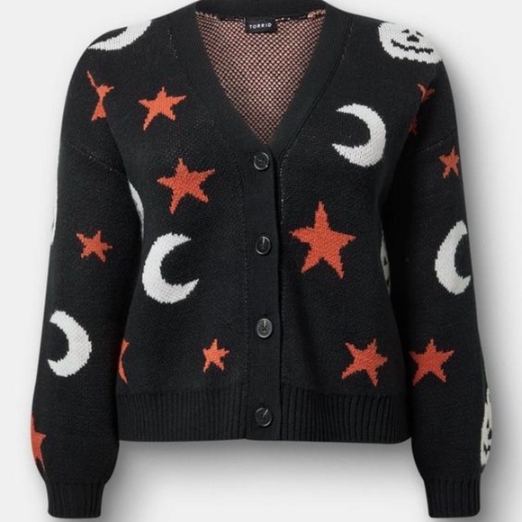 torrid Sweaters - Torrid Halloween Cardigan
